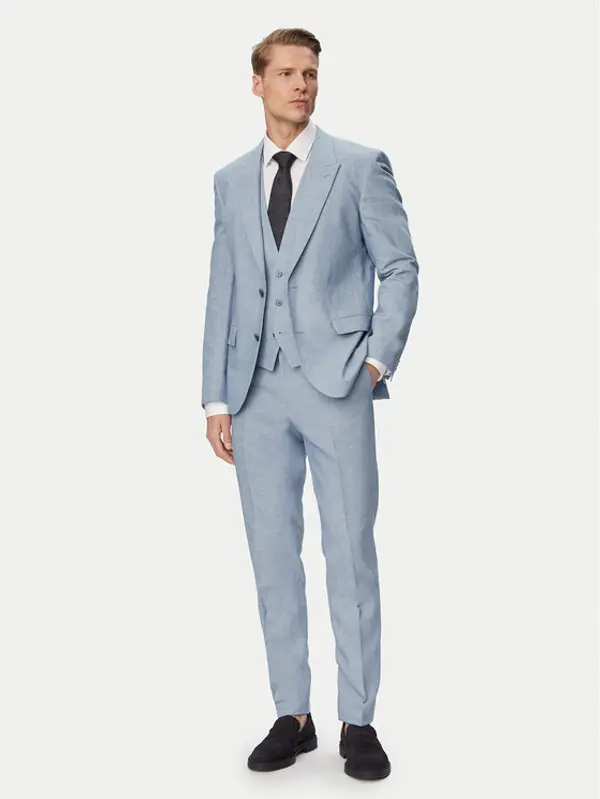 HUGO HUGO Odijelo Henry 50559672 Plava Slim Fit