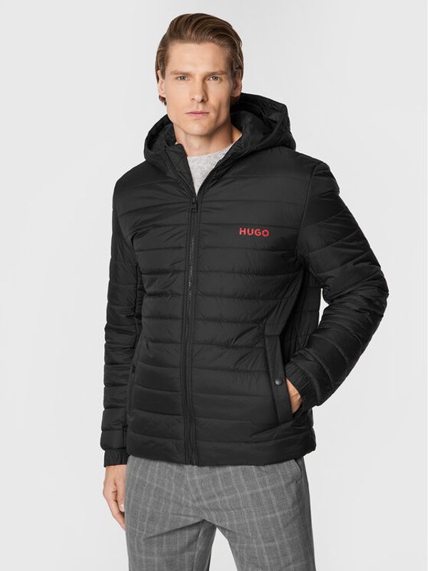 Hugo Hugo Pernata jakna Bene2241 50474699 Crna Regular Fit