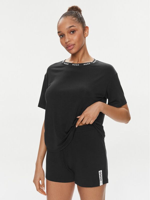 Hugo Hugo Pidžama 50508711 Crna Relaxed Fit