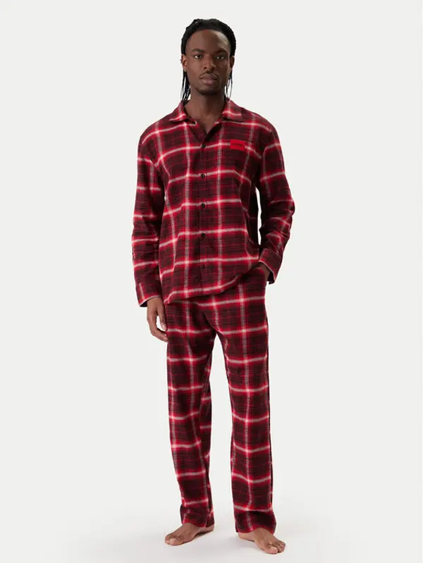 HUGO HUGO Pidžama Louk 50550084 Crvena Regular Fit