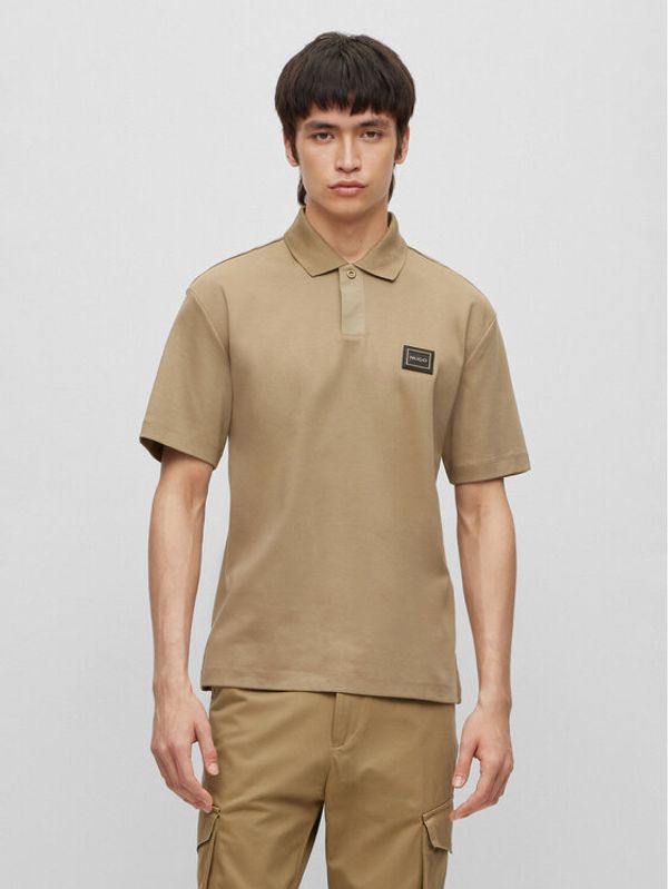 Hugo Hugo Polo Dagros 50493036 Bež Regular Fit