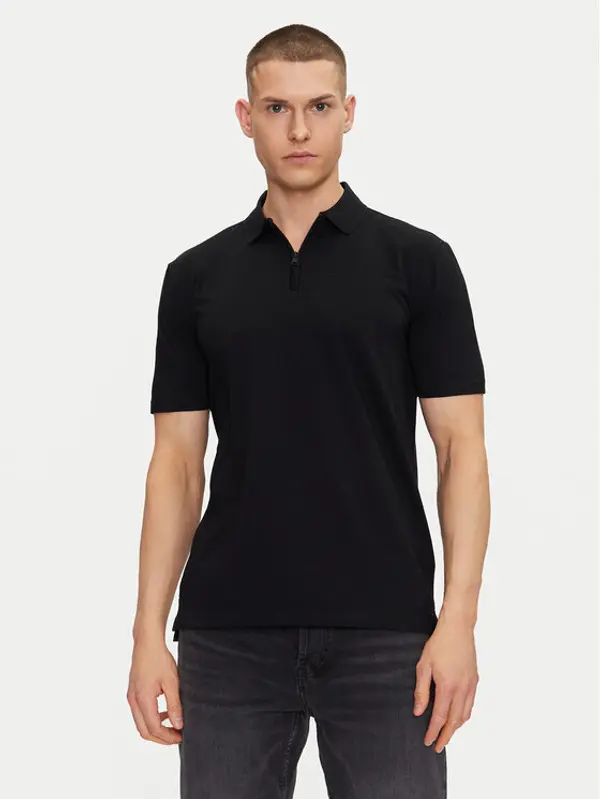 HUGO HUGO Polo Dekok233 50543368 Crna Regular Fit