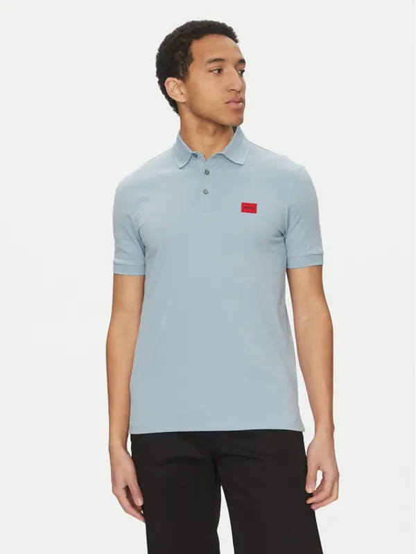 HUGO HUGO Polo Dereso232 50490770 Svijetloplava Slim Fit