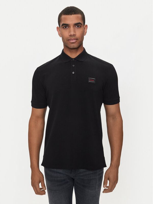 Hugo Hugo Polo Dereso_Gel 50528173 Crna Regular Fit