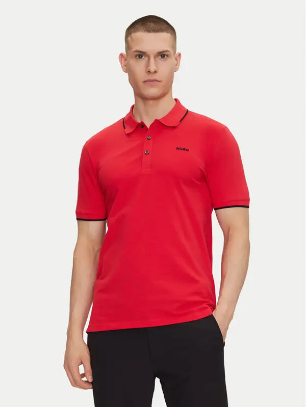 HUGO HUGO Polo Dinoso222 50467344 Crvena Slim Fit
