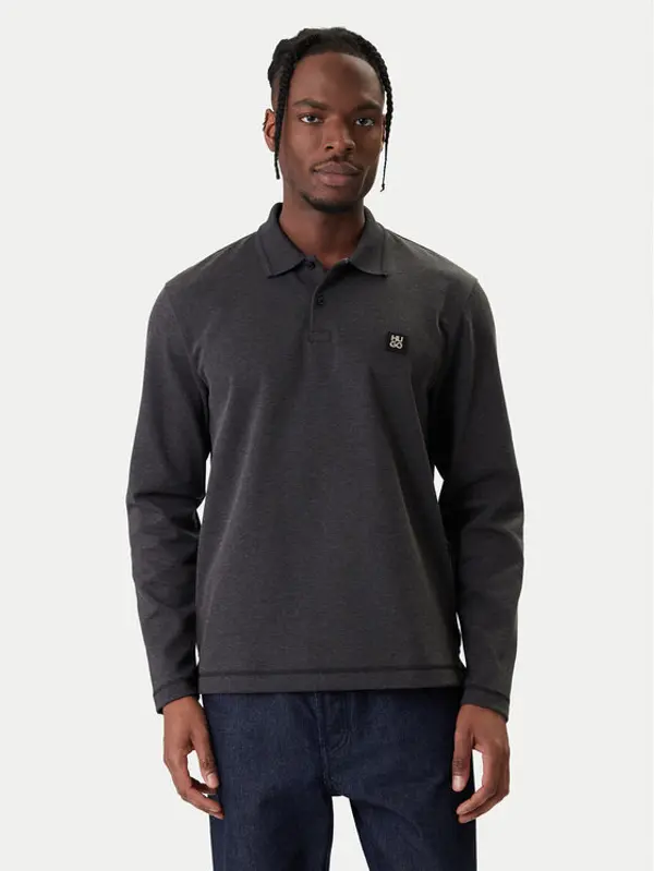 HUGO HUGO Polo Dinote 50553441 Siva Relaxed Fit