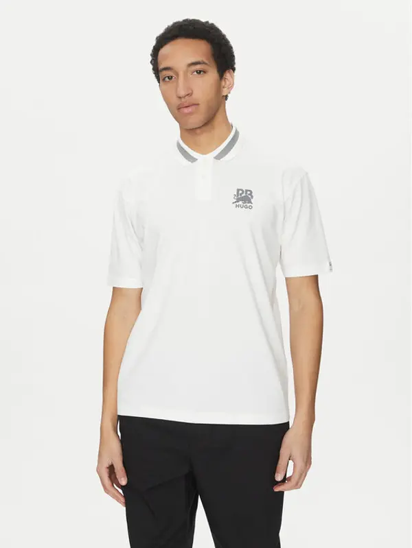 HUGO HUGO Polo Dodac_RB 50542748 Bijela Regular Fit