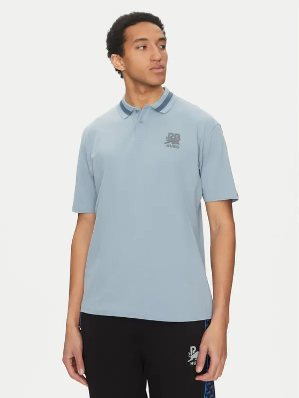 HUGO HUGO Polo Dodac_RB 50542748 Plava Regular Fit
