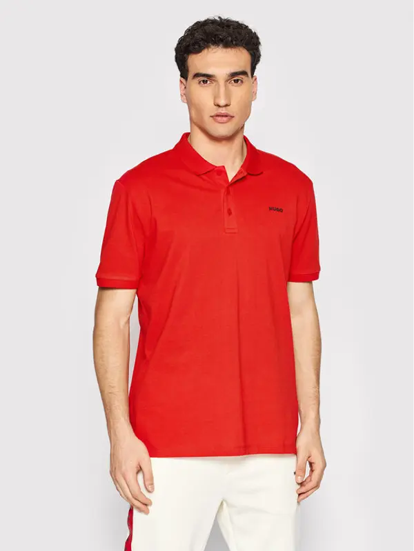HUGO Hugo Polo Donos222 50466182 Crvena Regular Fit