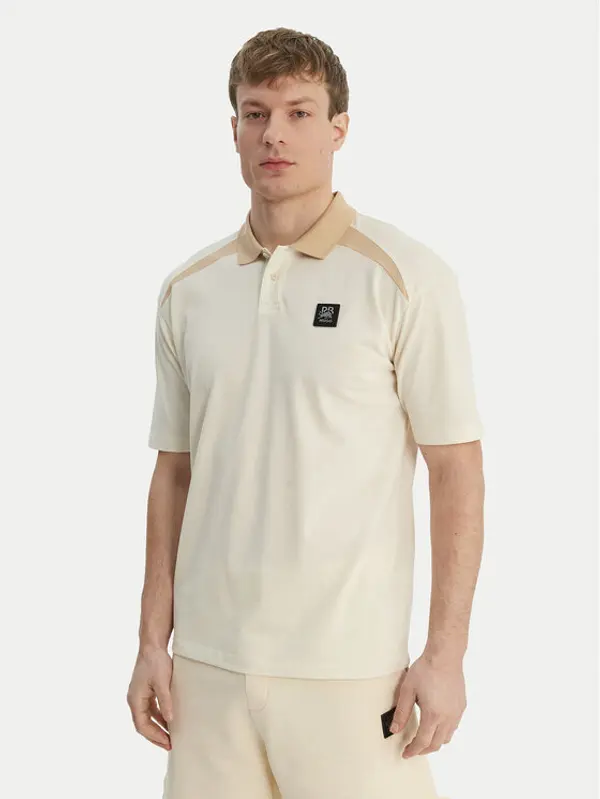 HUGO HUGO Polo Dunios_RB 50559650 Bež Regular Fit