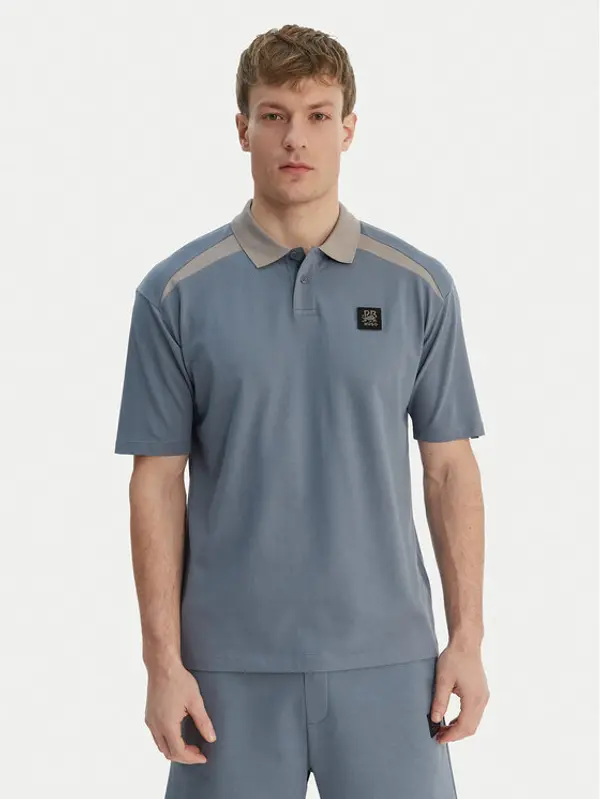 HUGO HUGO Polo Dunios_RB 50559650 Plava Regular Fit
