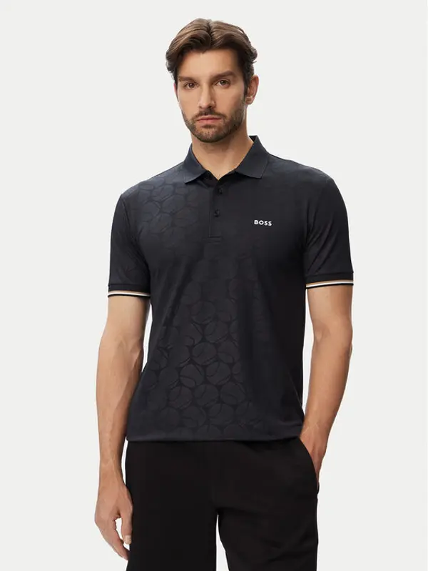 HUGO HUGO Polo Game 1 50564785 Tamnoplava Slim Fit