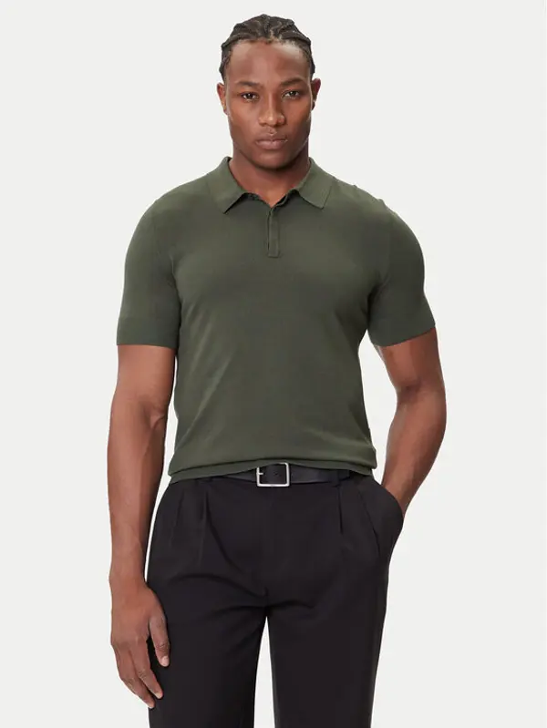 HUGO HUGO Polo San Peter-CV 50536672 Zelena Regular Fit