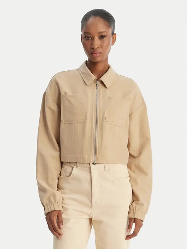 HUGO HUGO Prijelazna jakna Aribabi-1 B 50552372 Šarena Oversize