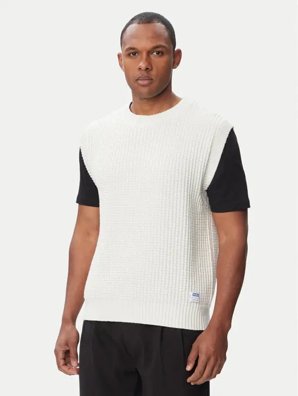 HUGO HUGO Prsluk Spuro 50557346 Krem Regular Fit