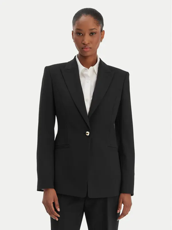 HUGO HUGO Sakoi Abire 50565362 Crna Slim Fit