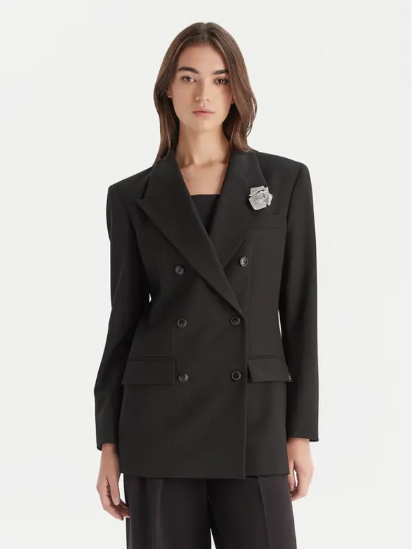 HUGO HUGO Sakoi Amelora 50547694 Crna Oversize