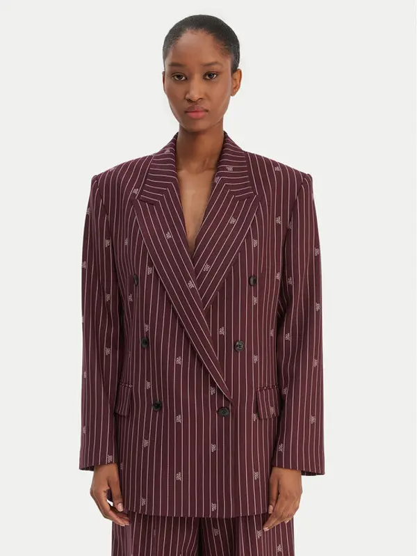HUGO HUGO Sakoi Antegi 50554428 Tamnocrvena Relaxed Fit