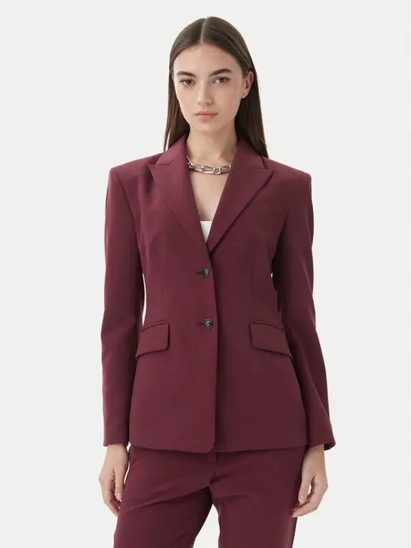 HUGO HUGO Sakoi Asmalla-1 50533901 Ljubičasta Slim Fit