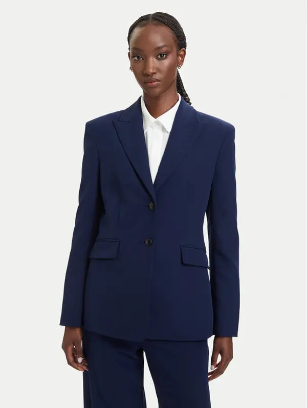 HUGO HUGO Sakoi Asmalla-1 50533901 Tamnoplava Slim Fit