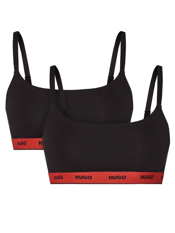 HUGO HUGO Set grudnjaka-topova﻿ Twin 50545691 Crna