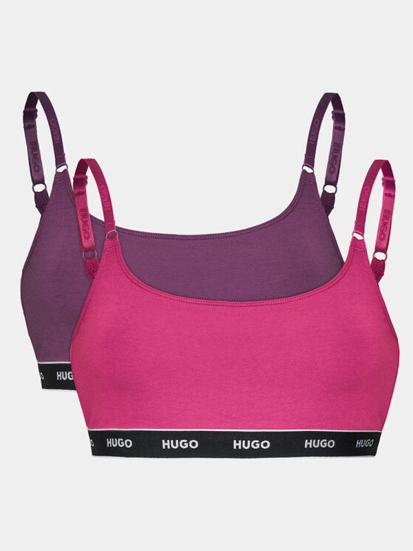 Hugo Hugo Set od 2 grudnjaka (top) Twin Bralette 50480158 Ružičasta