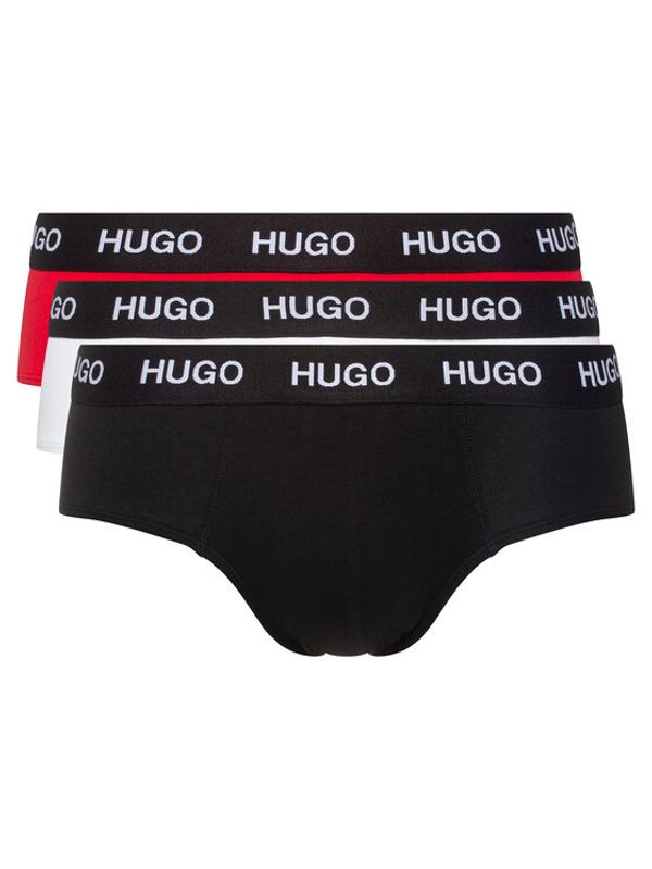 Hugo Hugo Set od 3 para muških slip gaća Tripletpack 50451895 Šarena