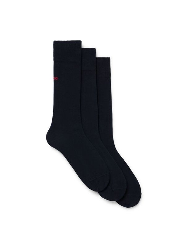 Hugo Hugo Set od 3 para muških visokih čarapa 50493253 Plava