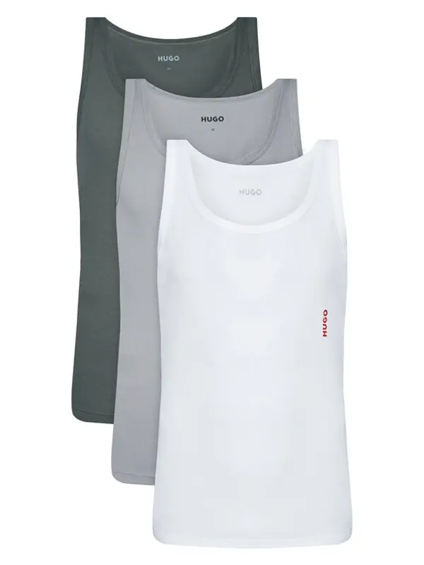 HUGO HUGO Set potkošulja bez rukava﻿ 50545681 Šarena Slim Fit