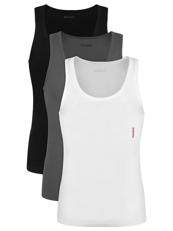 HUGO HUGO Set potkošulja bez rukava﻿ 50545681 Šarena Slim Fit