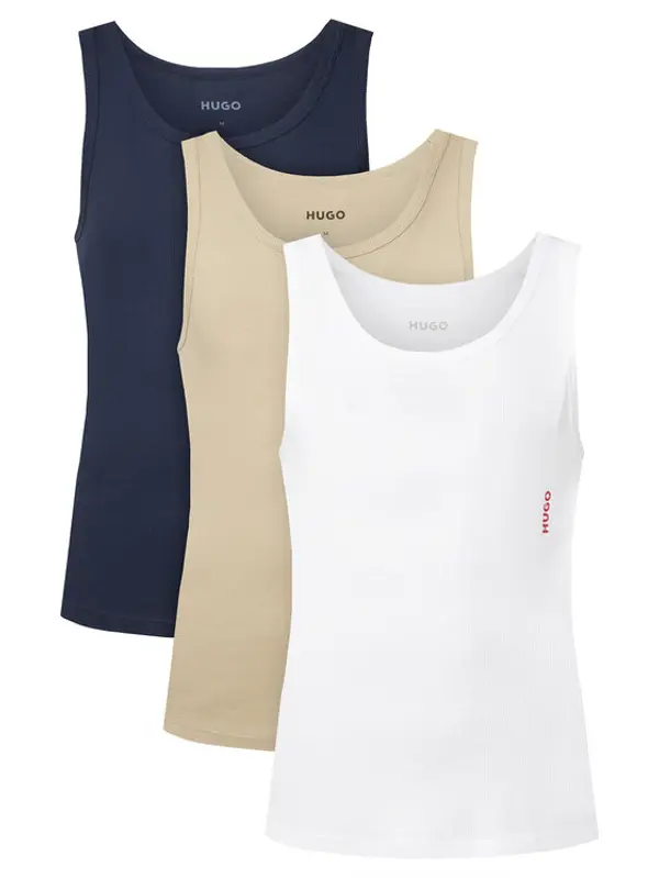 HUGO HUGO Set potkošulja bez rukava﻿ 50545681 Šarena Slim Fit