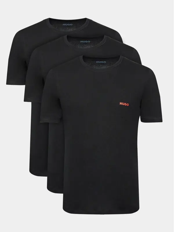 HUGO HUGO Set t-shirt majica﻿ 50493972 Crna Regular Fit
