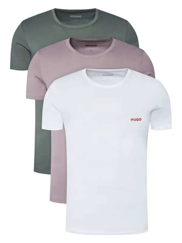 HUGO HUGO Set t-shirt majica﻿ 50532811 Šarena Regular Fit