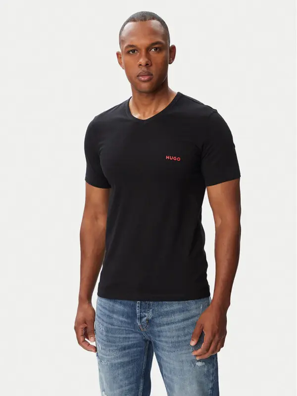 HUGO HUGO Set t-shirt majica﻿ 50566316 Crna Regular Fit