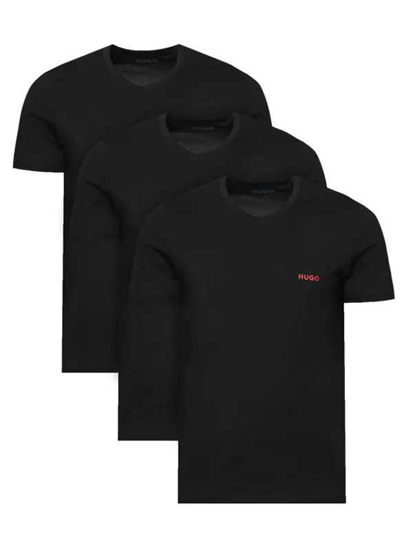 HUGO HUGO Set t-shirt majica﻿ 50566316 Crna Regular Fit