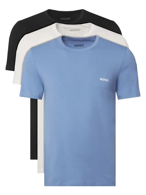 HUGO HUGO Set t-shirt majica﻿ Rn Triplet P 50532811 Šarena Regular Fit
