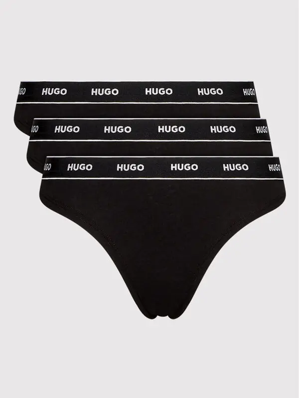 HUGO HUGO Set tanga gaćica﻿ 50469681 Crna