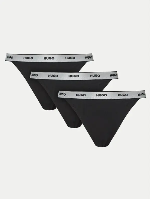 HUGO HUGO Set tanga gaćica﻿ 50527212 Crna