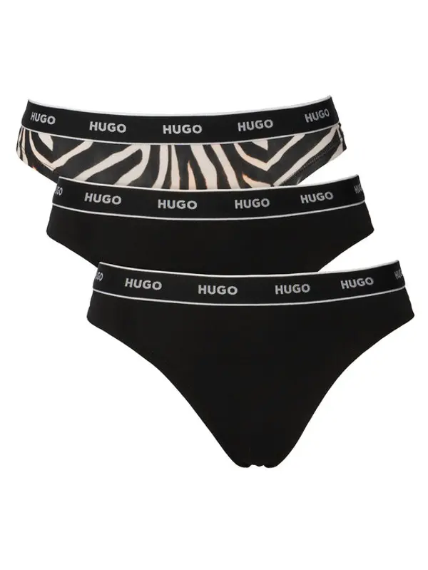 HUGO HUGO Set tanga gaćica﻿ 50545703 Crna