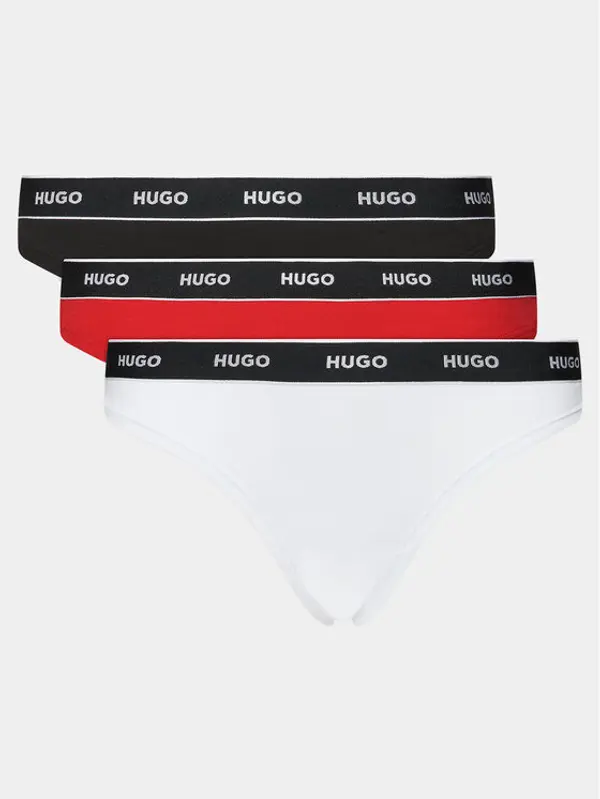 HUGO HUGO Set tanga gaćica﻿ Triplet Thong 50480150 Šarena
