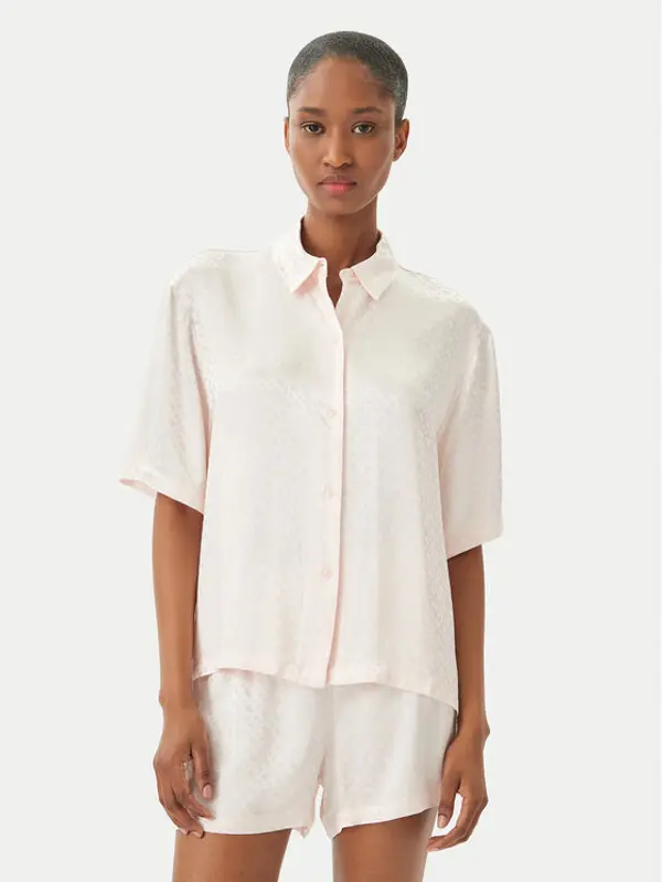HUGO HUGO Spavaćiće Style B 50561023 Svijetlo roza Oversize