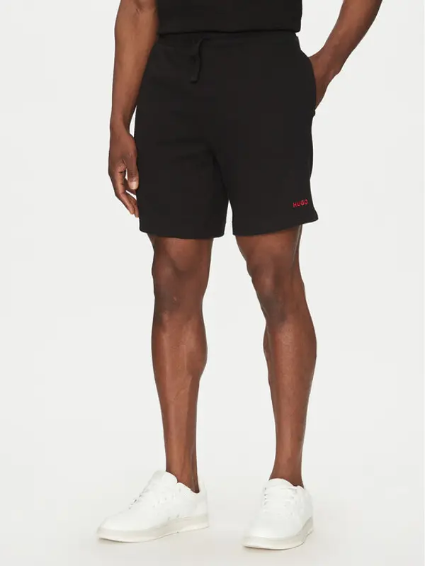 HUGO HUGO Sportske kratke hlače Austin 50532023 Crna Regular Fit