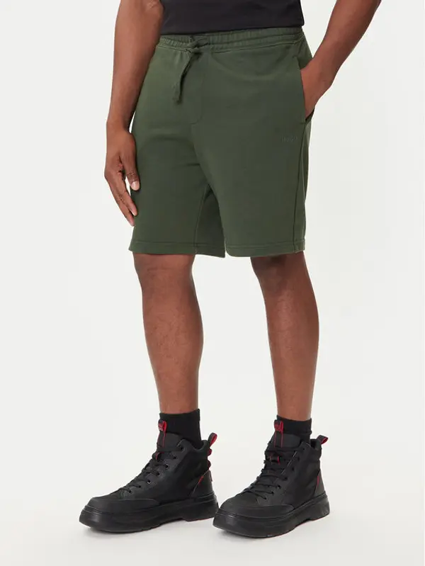 HUGO HUGO Sportske kratke hlače Dayono 50530696 Zelena Relaxed Fit