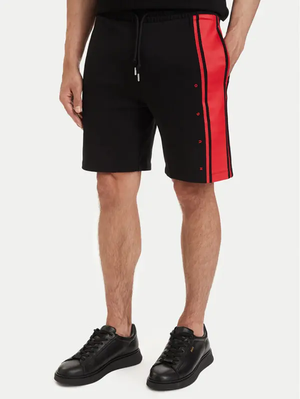 HUGO HUGO Sportske kratke hlače Demsi 50563806 Crna Relaxed Fit