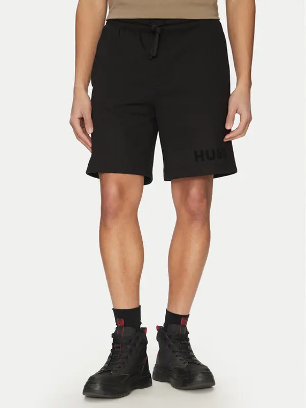 HUGO HUGO Sportske kratke hlače Dinkoe 50535260 Crna Relaxed Fit