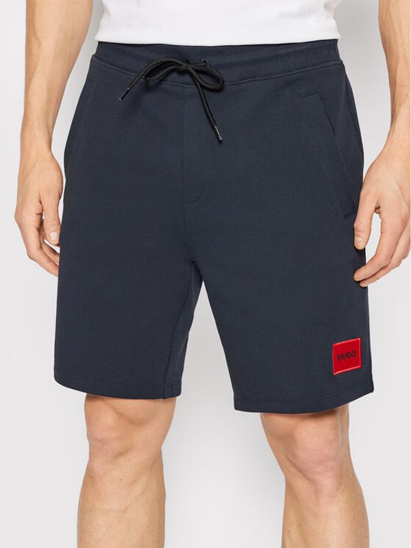 Hugo Hugo Sportske kratke hlače Diz222 50466196 Tamnoplava Regular Fit