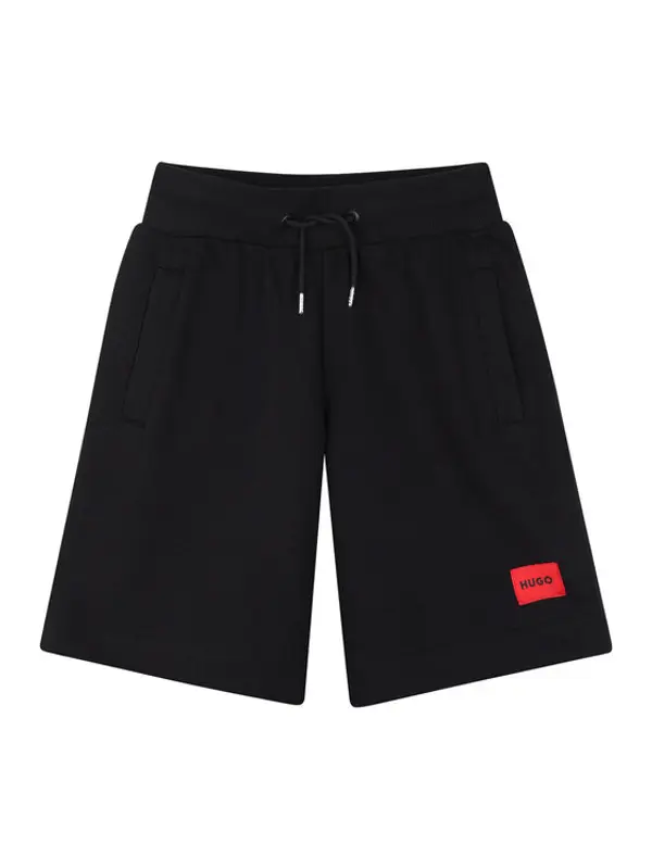 HUGO HUGO Sportske kratke hlače G01183 S Crna Regular Fit