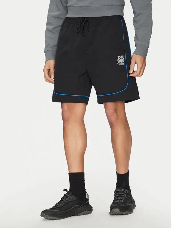 HUGO HUGO Sportske kratke hlače Garat 50542807 Crna Regular Fit