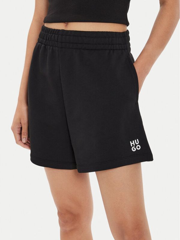 Hugo Hugo Sportske kratke hlače Narondia 50516269 Crna Regular Fit