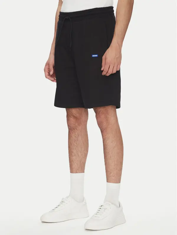 HUGO HUGO Sportske kratke hlače Nasensio 50522364 Crna Regular Fit